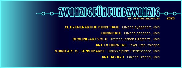 AUSSTELLUNGEN 2025